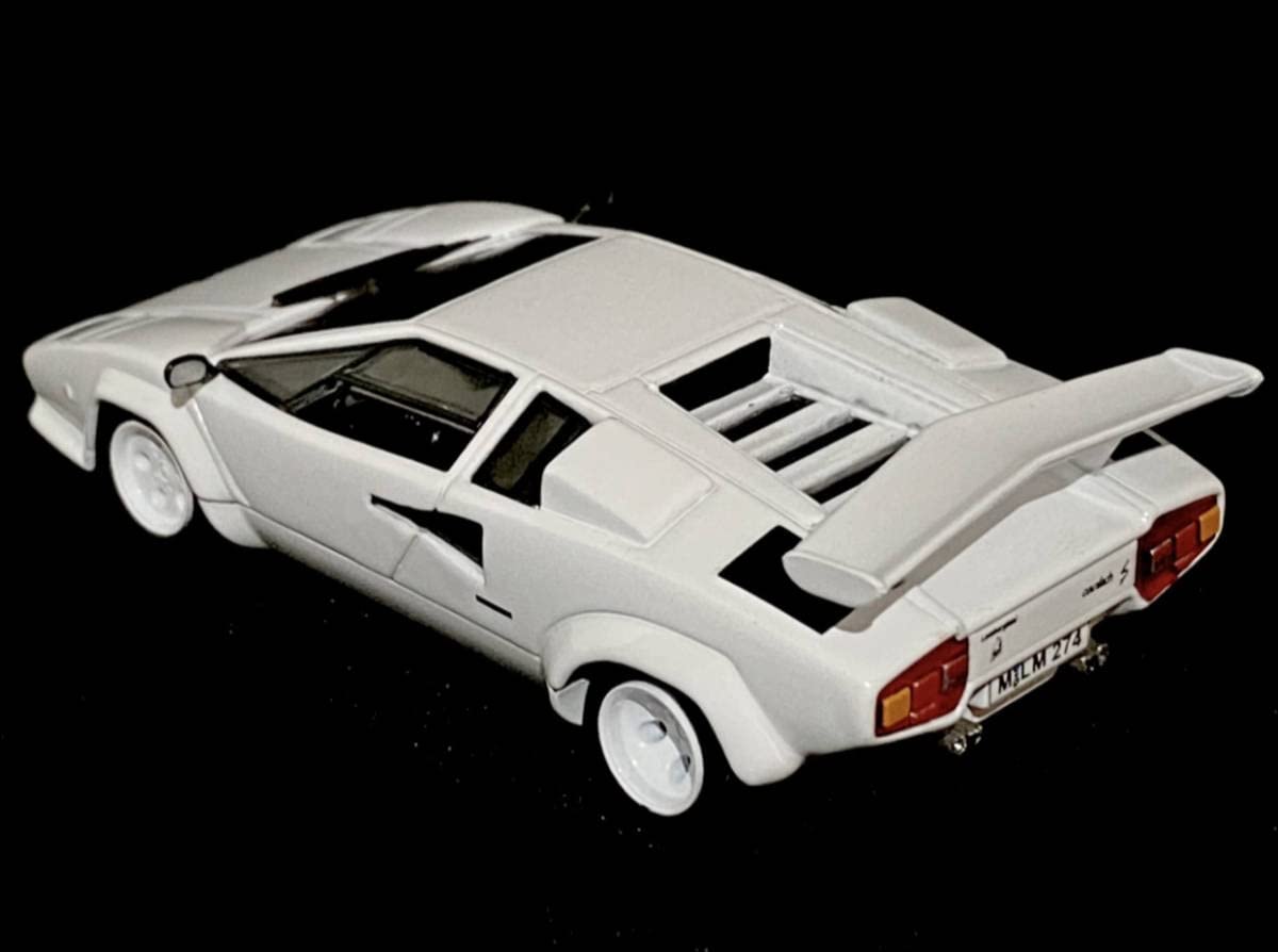 Amazon | 1/43 Lamborghini Countach LP400 S 1978 White 1 of 1,000